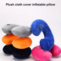 Neck Support Pillow U Shaped Memory Foam Neck Pillows Travel Pillow Massage Neck Pillow Sleeping Airplane Fatigue Relief Pillow