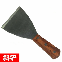 鐵板燒壓板 斜鏟不繡鋼扒鏟刀油灰鐵板燒壓板鏟子手抓餅專用工具『XY34686』