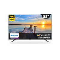 【Philips 飛利浦】55型4K Google TV 智慧顯示器(55PUH7159)