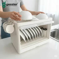 Rak Piring Sendok Garpu Plastik Premium Rak Pengering Plastik RAPPI