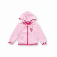 Jaket Microfiber Anak Perempuan Pink/ Girls Jacket Microfiber Pink/ RJG - Summer Time 4-5 tahun