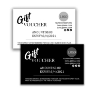 Gift Voucher Gift Certificate Gift Card, DIY Shop Voucher, Coupons for last-minute Gift