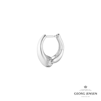 【Georg Jensen 官方旗艦店】REFLECT 耳環 小號(純銀 耳環)