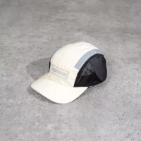 Supreme Topi SUPREME SIDE MESH BLACK CREAM CAMP CAP 100% ORIGINAL