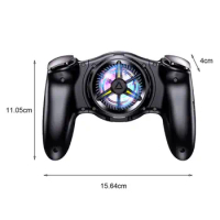 Semiconductor Game Controller Gamepad with Heat Dissipation Efficient Semiconductor Gamepad for Mobile Phones Ultimate Gaming