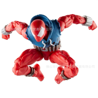Đồ chơi mô hình hành động Marvel Legends Series Scarlet Spider-Man 6 inch có khớp nối di động