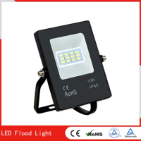 LED Flood Light 10W foco led 10w 110V220V SpotLight Waterproof IP65 Reflector foco led exterior Wall Outdoor
