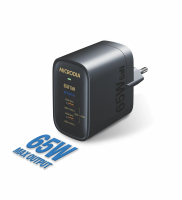 SMARTCube™ Nano 65W USB-C 2輸出 USB-A 1輸出 GaN 掌上遊戲機充電器 Switch, Steamdeck, Asus ROG ally, Lenovo, MSI 黑