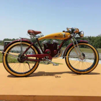 Vintage Power-Assisted Electric Bike 26inch *4.0 Wheel Electric Bike 48V Battery 350W Motor Retro Electric Bicycle