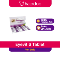 Eyevit 6 Tablet suplement Untuk Kesehatan mata