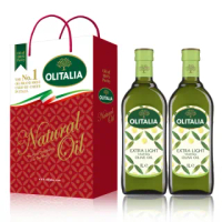 【Olitalia奧利塔】精緻橄欖油禮盒組(1000mlx2 瓶)