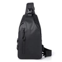 One Shoulder Bag Sling Bag For Men Women Messenger Bag Chest Bags Crossbody Daypack With USB For Hiking Camping Outdoor