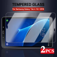 2PCS Screen Protector For Samsung Galaxy Tab A 10.1'' 2016 SM-T580 T585 Protective Film Anti Scratch Clear Tempered Glass