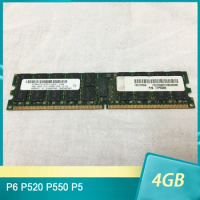 For IBM RAM P6 P520 P550 P5 4523 77P6500 PC2-5300P 4GB DDR2 667 RDIMM ECC Server Memory