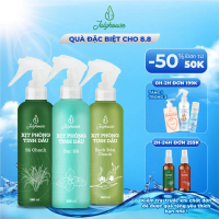 TIANTAINRAN45 Bình Xịt Phòng Tinh Dầu Sả Chanh, Bạc Hà, Quế, Bạch Đàn Chanh 280ml Julyhouse Khử Mùi 