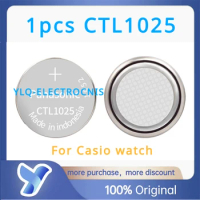 1PCS CTL1025 CTL 1025 Photokinetic Kinetic Energy Rechargeable Battery Original New for Casio Watch capacitor