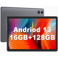 JUSYEA J6 10.1 Inch 5G 8-Cores 16GB RAM 128GB ROM 8000mAh Bluetooth 5.0 Tablet PC 13MP+5MP LCD Display Gray Tablet Android 13