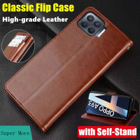 สำหรับ OPPO A93 4G รุ่น CPH2121 และ CPH2123 เคสหนังแบบพับได้พร้อมช่องใส่บัตร ป้องกัน RFID ขาตั้งในตั