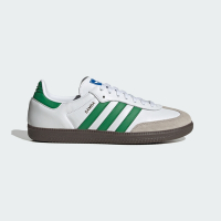 ADIDAS ORIGINALS SAMBA OG 男女休閒鞋-白米綠-IG1024