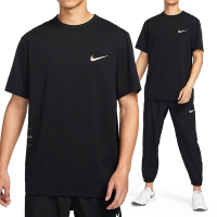 Nike AS NK DF UV HYVERSE SS SPNT 男款 黑色 排汗 舒適 運動 短袖 FN7290-010