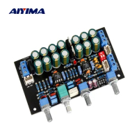AIYIMA Pre-amplifier Tone Board JRC5532 OP AMP Preamp Volume Tone Control DIY Speaker Amplifiers Sound Audio Amp