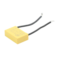 ตัวเก็บประจุมอเตอร์ 0 33uF 250V/275V ตัวโลหะ-พลาสติก ชิ้นส่วนทดแทนสำหรับเครื่องมือไฟฟ้า
