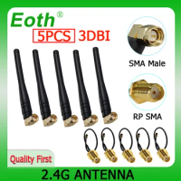 2.4Ghz antenna wifi 3dbi pbx SMA male 2.4G antena wifi antenne Zigbee Small  Size