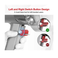 Trigger Lock for Dyson V15 V11 V10 V8 V7 V6 Cordless Vacuum Cleaner Power Button Switch Lock Attachmentss