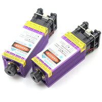 oxlasers 450nm 2.5W 2W點狀藍光激光器可調焦大功率激光模組DIY激光雕刻機用激光頭帶PWM激光發射器