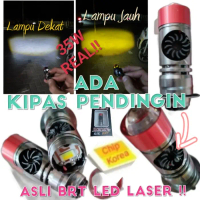 PROMO LAMPU UTAMA LED LASER H6 KIPAS H/L ACDC HEADLAMP PROJECTOR BRT M11W GAS POL CO
