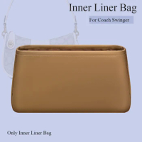 Purse Organizer Insert for Coach Swinger Underarm Bag Nylon Inside Storage Bag Inner Liner Bag Organizer Handbag Organizer