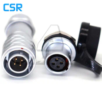 SF10 Connector 2, 3, 4, 5-Pin Male And Female Sockets, Aviation Metal Connector. Suitable For Photography And Medical Equipment