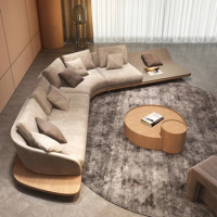 Italian luxury Ferrari fabric sofa special-shaped combination