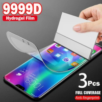 3PCS Hydrogel Film For Huawei Y6S Y7S Y8S Y9S Y8P Y7P Y6P Y5P Y5 Lite Y9 Y7 Y6 Prime 2018 2019 Screen Protector Protective Film