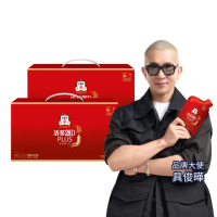 【正官庄】活蔘28D PLUS 2盒組-80mlx20包/盒(提把式禮盒/保健禮盒)