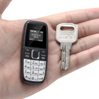 BM200 0.66" Super Mini Phone MT6261D GSM Quad Band Pocket Cellphones With Button Keypad Dual SIM Dual Standby for Elderly