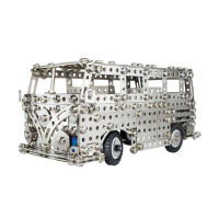 【德國eitech】益智鋼鐵玩具-60年紀念版-福斯T1露營車(C1955)