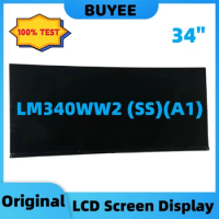 2K 34" LM340WW2-SSA1 For LG Computer LCD Screen Panel LM340WW2 (SS)(A1) LED Display Industrial Monitor 2560X1080 CSHD 144Hz