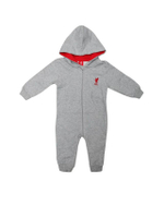 ชุดบอดี้สูทเด็ก Baby Zip Through สีเทา - LF068AP168DPTH