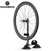 ROCKBROS Bicycle Rack Bike Cargo Racks Carrier Quick-release Alloy Fork Car Bike Wheel Frame For MTB Road Bike Accessories