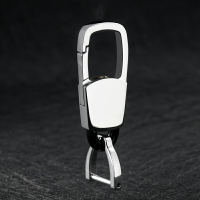 簡約汽車遙控器鑰匙扣掛件創意個性汽車鏈鎖匙圈環男士腰掛掛飾