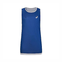 Asics [2063A365-400] 男女 背心 球衣 雙面穿 亞洲版 運動 訓練 籃球 輕量 透氣 亞瑟士 藍