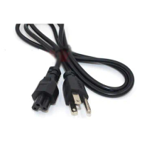 3-Prong AC Power Cord US Adapter lead For Laptop HP Lenovo Sony Toshia DELL Plug toIEC-C7 IEC-C5 AC Figure 8 Monitor US American