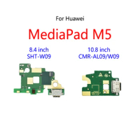 AAA Quality USB Charge Dock Port Socket Jack Connector Flex Cable For Huawei MediaPad M5 8.4" 10.8 inch Charging Board Module