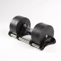 40kg Dumbbell Gym Commercial Adjustable Home Fitness Equipment Dumbbell Rack Weight Electroplating Adjustable Dumbbell