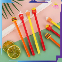 GTT Pena Fast Food Pena Karakter Lucu Model Junk Food Burger Soda Cola