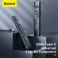 Baseus Presenter Wireless Laser Pointer 2.4GHz Remote Controller for Windows/Mac