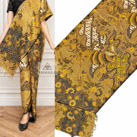 KAIN BATIK SET SELENDANG MOTIF BATIK SURYA MEKAR / SETELAN KEBAYA WISUDA MODERN 2026