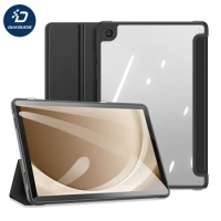 For Samsung Galaxy Tab A9 Plus 11 inch Case Trifold Stand PU Leather Smart Flip Stand Cover For Galaxy Tab A9 Dux Ducis