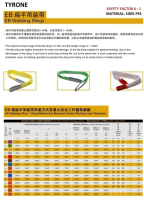 HARGA PROMO Webbing Sling 10 Ton X 10 Meter| Tali Angkat| Lifting Belt